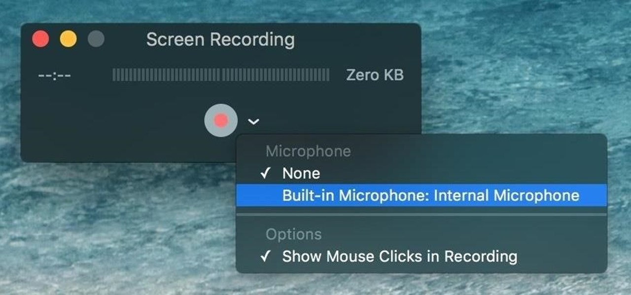 record screen for fixed time quicktime mac